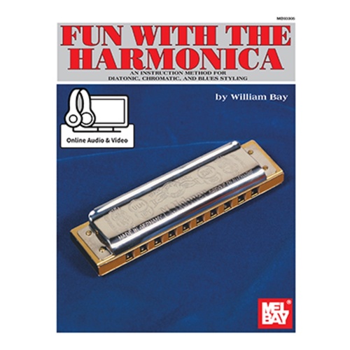 Fun With The Harmonica Book/CD/DVD Book