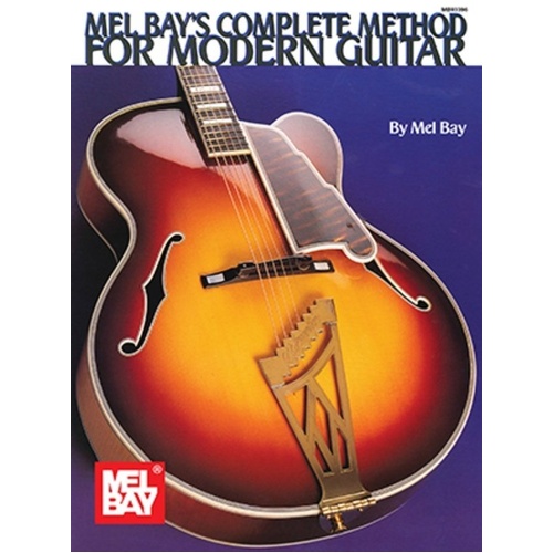 Complete Method for Modern Guitar by Mel Bay Publications, 320 Pages, Standard Notation, Includes 7 Volumes of Modern Guitar Method Series