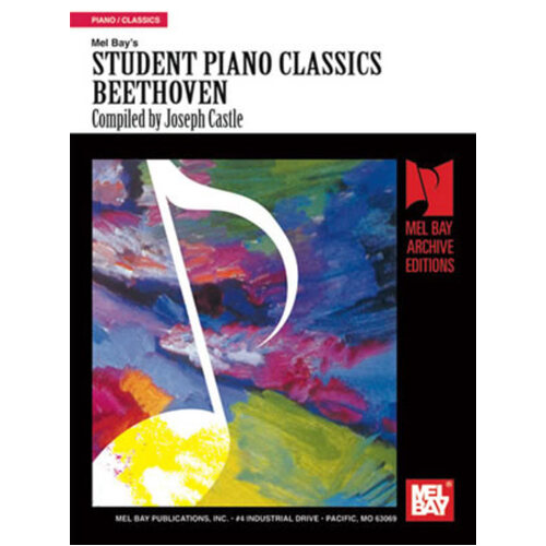 Student Piano Classics Beethoven Book