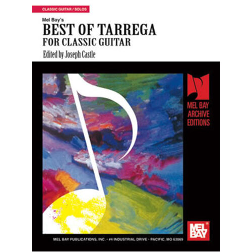 Best Of Tarrego For Classic Guitar Book