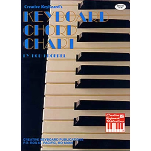 Keyboard Chord Chart by Bob Kroepel - 4 Pages, Mel Bay Publications