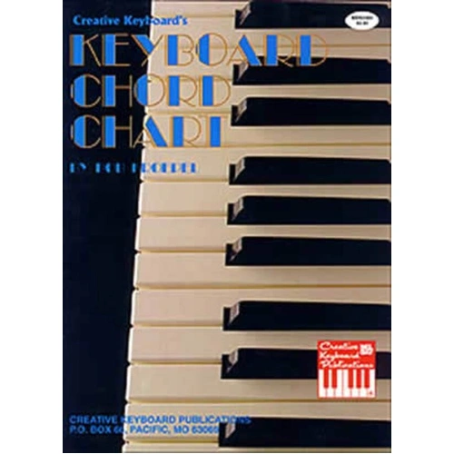 Keyboard Chord Chart by Bob Kroepel - 4 Pages, Mel Bay Publications