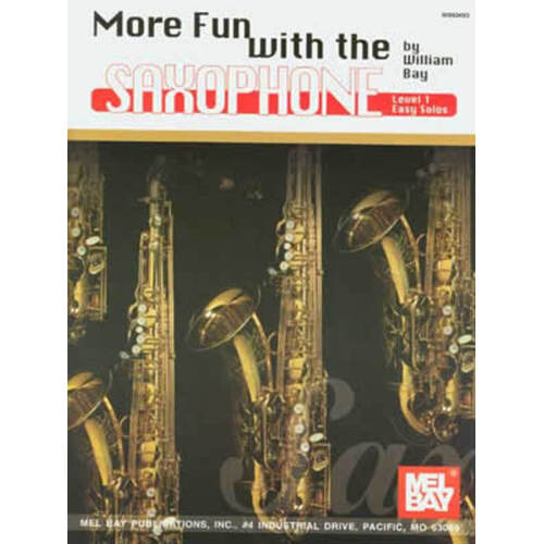 More Fun With The Saxophone Book