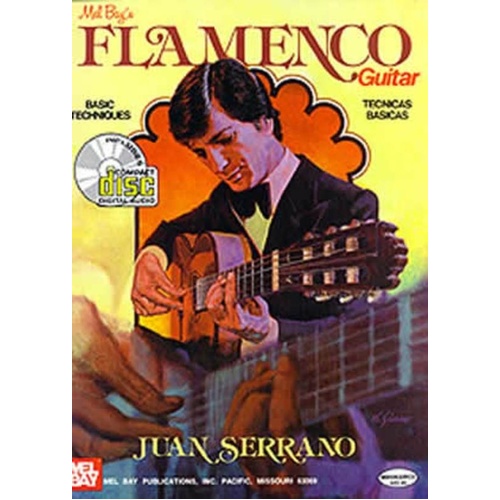 Juan Serrano Flamenco Guitar Basic Techniques BK/CD