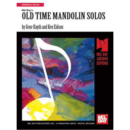 Old Time Mandolin Solos Book