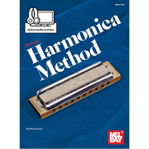 Deluxe Harmonica Method Set Book/CD/DVD Book