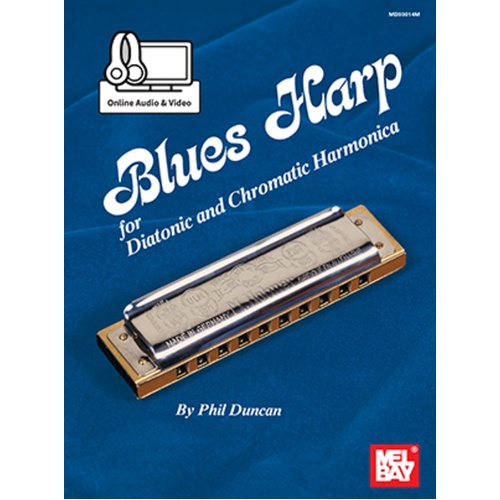 Blues Harp Book/CD/DVD Book