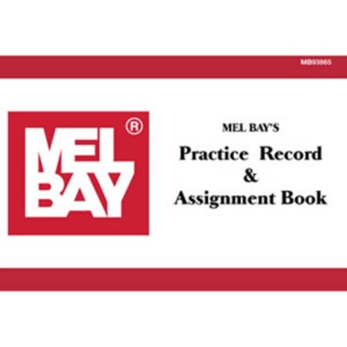 Mel Bay Practice Record & Assignment Book - 32 Pages for Lesson Tracking and Evaluations