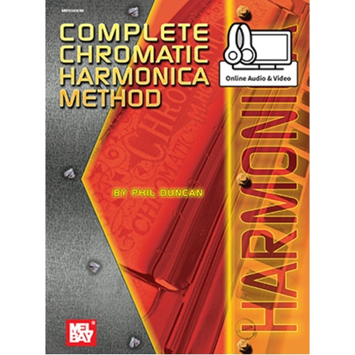 Complete Chromatic Harmonica Method Book/Oa (Softcover Book/Online Media) Book