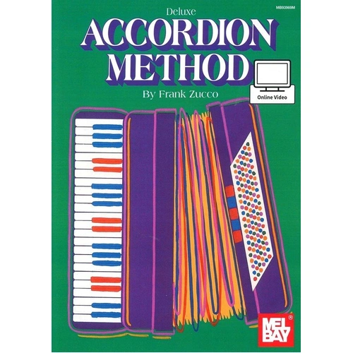 Deluxe Accordion Method Book by Mel Bay Publications