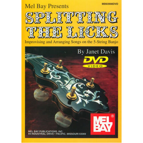 Splitting The Licks Banjo DVD (DVD Only)