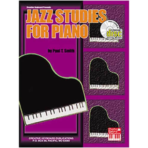 Jazz Studies For Piano Book CD (Softcover Book/CD)