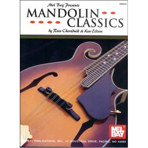Mandolin Classics - 19 Solos by Mozart, Vivaldi, Hummel, Hasse, Beethoven, Standard Notation Only, 68 Pages, Mel Bay Publications