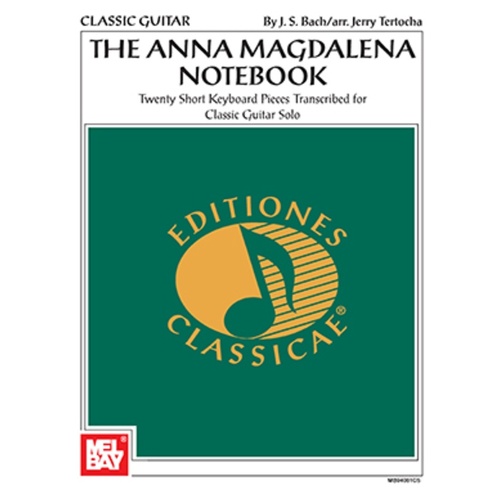 Anna Magdalena Notebook For Classic Guitar (Softcover Book)