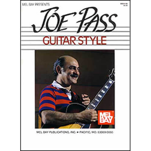 Joe Pass Guitar Style (Softcover Book)
