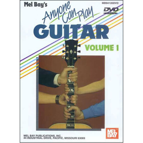 Anyone Can Play Guitar Vol 1 DVD Book