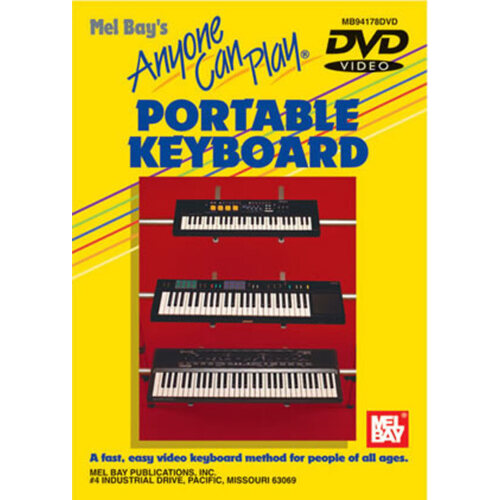 Anyone Can Play Portable Keyboard DVD (DVD Only)