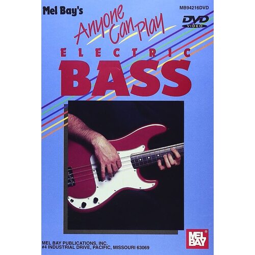 Anyone Can Play Electric Bass DVD Book