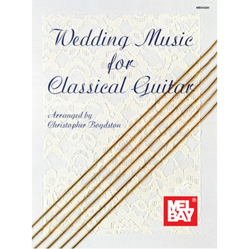 Wedding Music For Classical Guitar (Softcover Book)