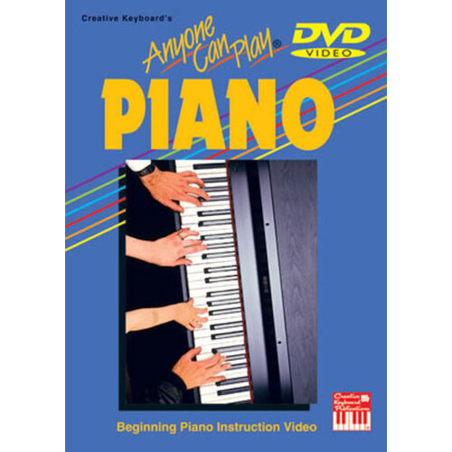 Anyone Can Play Piano DVD (DVD Only)