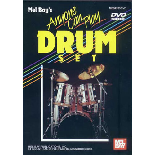 Anyone Can Play Drum Set DVD (DVD Only)