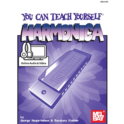 You Can Teach Yourself Harmonica Book/CD Book