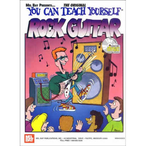 You Can Teach Yourself Rock Guitar Softcover Book/CD
