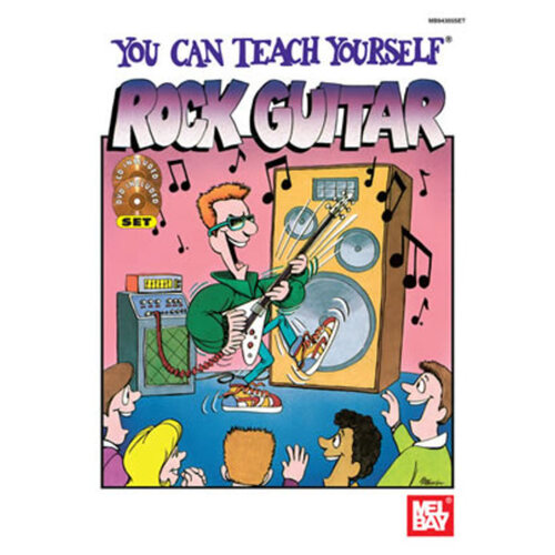 You Can Teach Yourself Rock Guitar Book/CD/DVD (Softcover Book/CD/DVD) Book