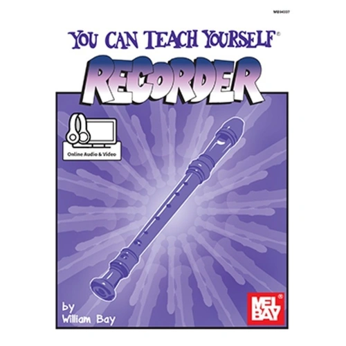 You Can Teach Yourself Recorder Book/CD by Mel Bay Publications