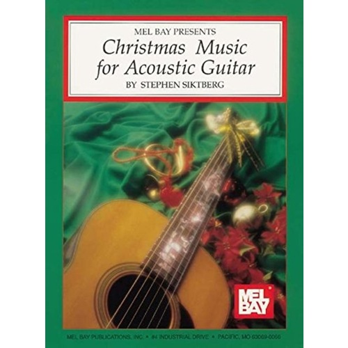 Christmas Music For Acoustic Guitar Book