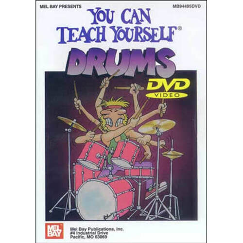 You Can Teach Yourself Drums DVD (DVD Only)