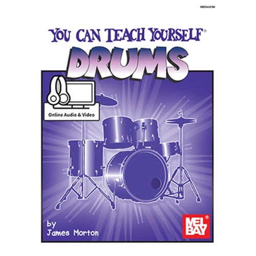 You Can Teach Yourself Drums Book/Oa/Ov (Softcover Book/Online Media) Book