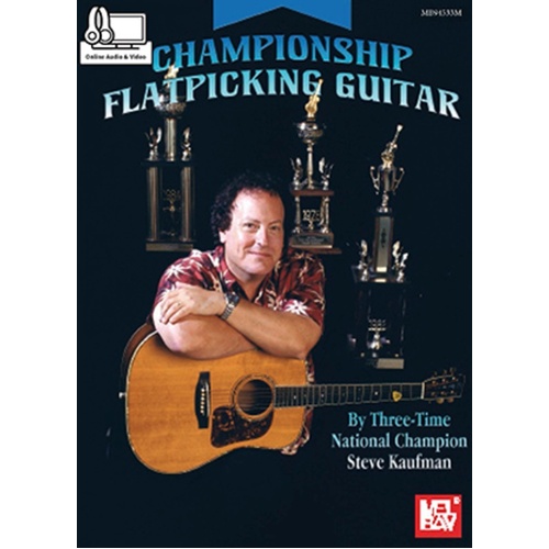 Championship Flatpicking Guitar Book/Oa/Ov (Softcover Book/Online Media) Book
