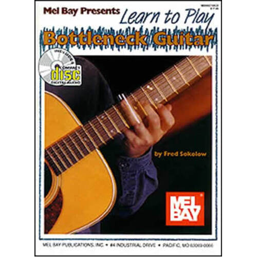 Learn To Play Bottleneck Guitar Book/CD Book