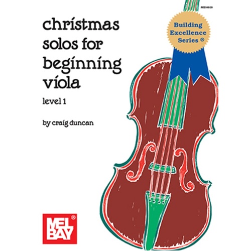 Christmas Solos For Beginning Viola Level 1 Book/Pdf Book