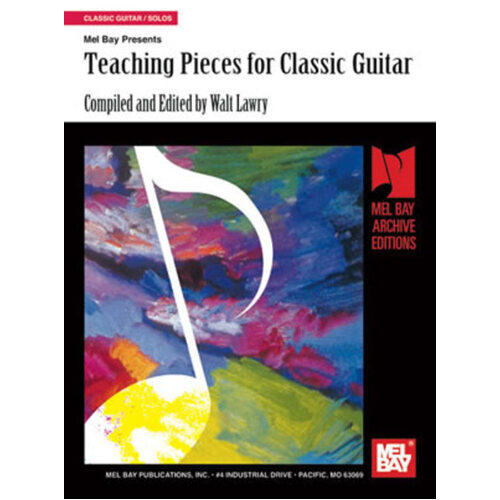 Teaching Pieces For Classic Guitar Book
