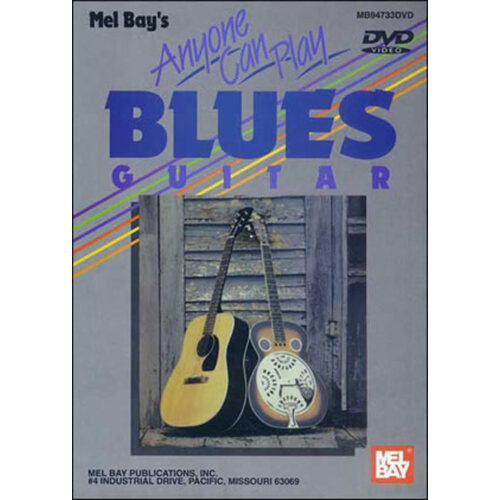 Anyone Can Play Blues Guitar DVD (DVD Only)