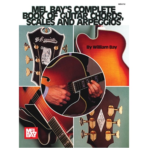 Complete Book Of Guitar Chords Scales Arpeggios (Softcover Book)