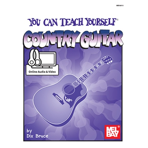 You Can Teach Yourself Country Guitar Book/CD Book
