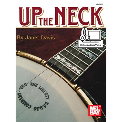 Up The Neck 5 String Banjo Book/Oa/Ov (Softcover Book/Online Media) Book