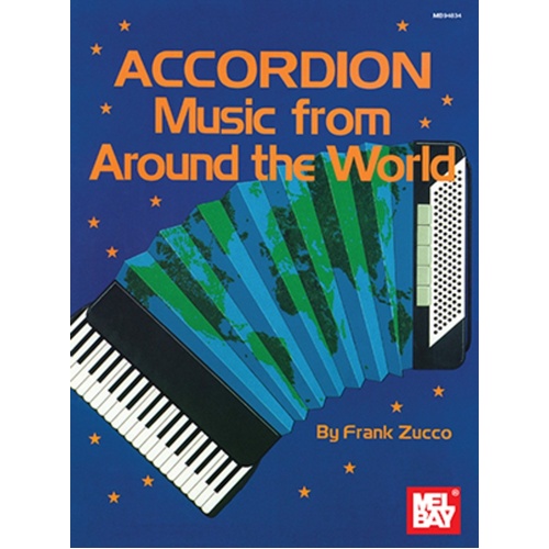 Accordion Music From Around The World (Softcover Book)