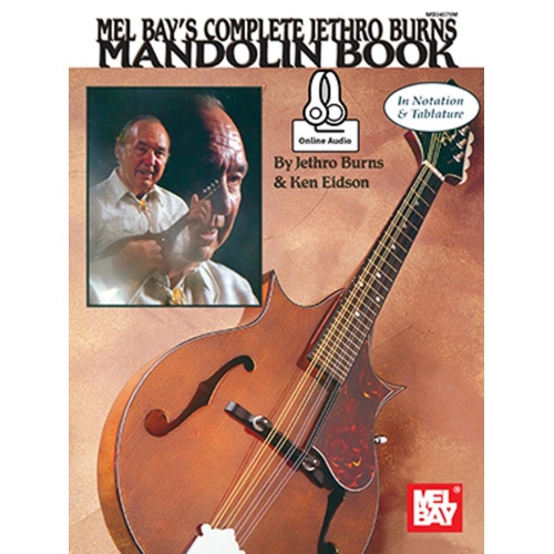 Complete Jethro Burns Mandolin Book/Oa (Softcover Book/Online Audio) Book