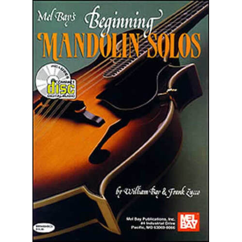 Beginning Mandolin Solos Book/CD Book
