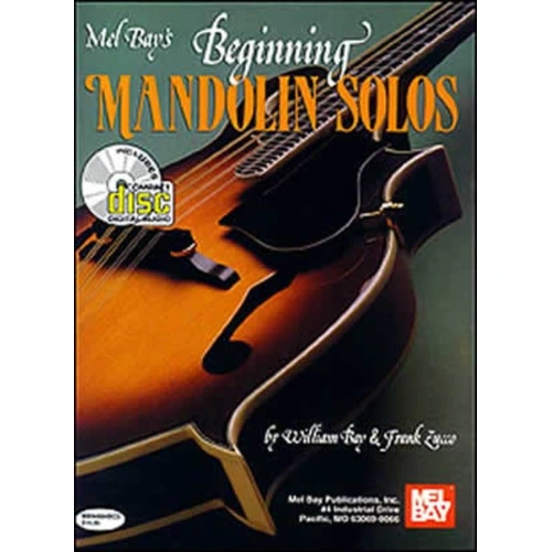Beginning Mandolin Solos Book with CD