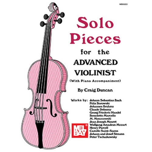 Solo Pieces For The Advanced Violinist (Softcover Book)