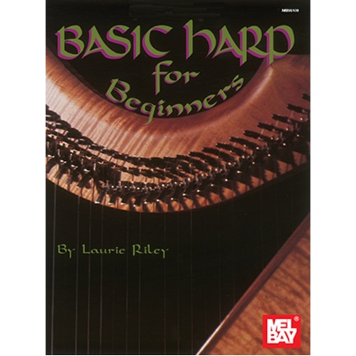 Basic Harp For Beginners (Softcover Book)
