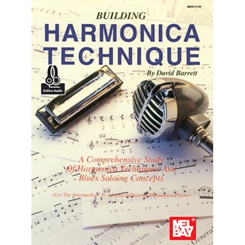 Building Harmonica Technique Book/Oa (Softcover Book/Online Audio) Book