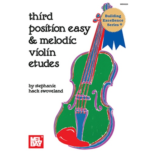 Third Position Easy And Melodic Violin Etudes (Softcover Book)