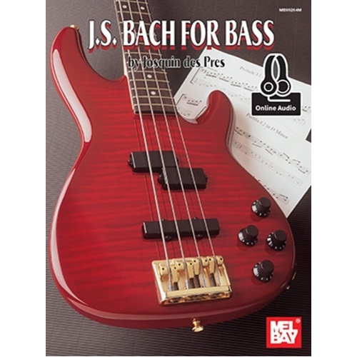J S Bach for Bass Book and CD by Mel Bay Publications