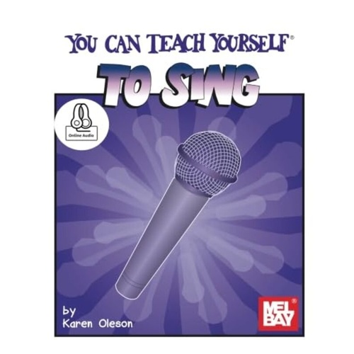 You Can Teach Yourself to Sing by Mel Bay Publications - 72 Pages, Vocal Exercises, Online Audio Access